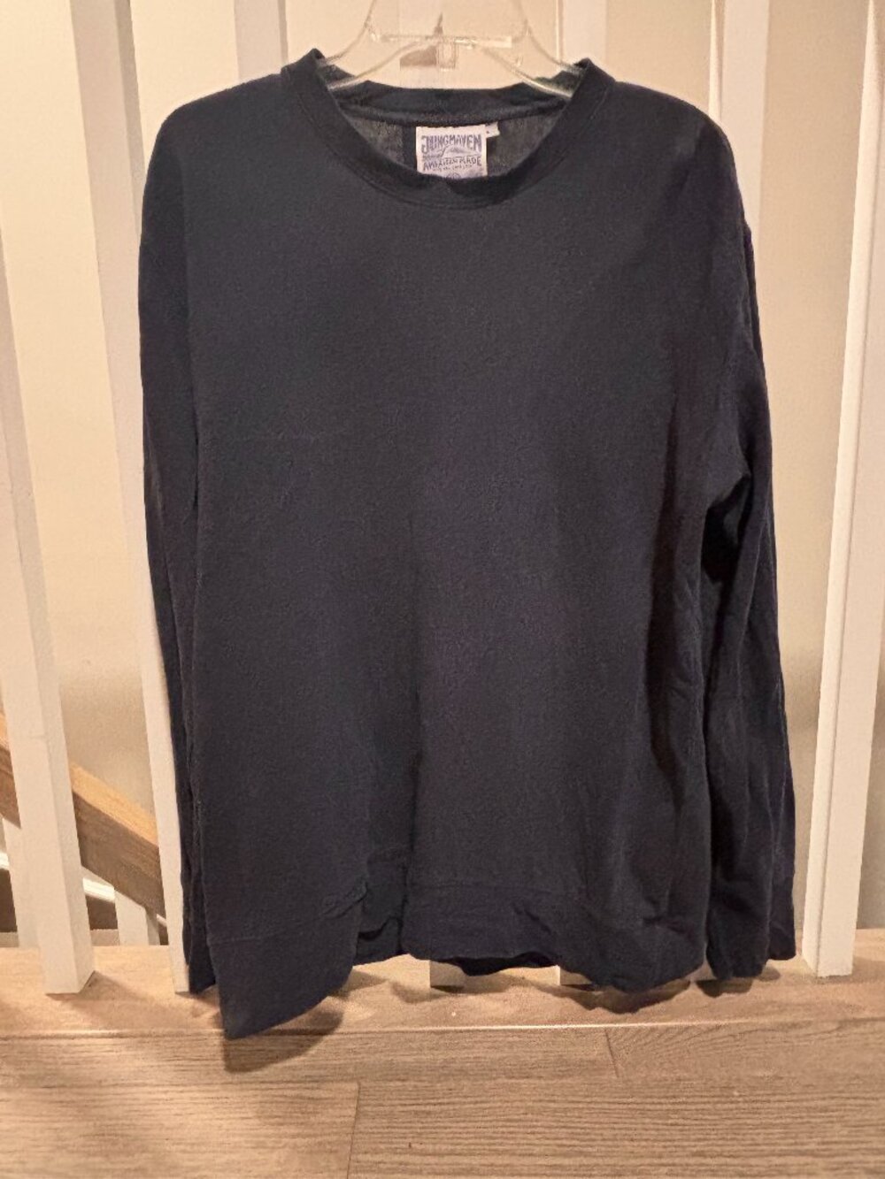 Medium Navy Blue Jungmaven Crewneck